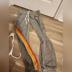 Small rip curl gray pants